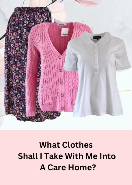 Care Home Clothing Guide List